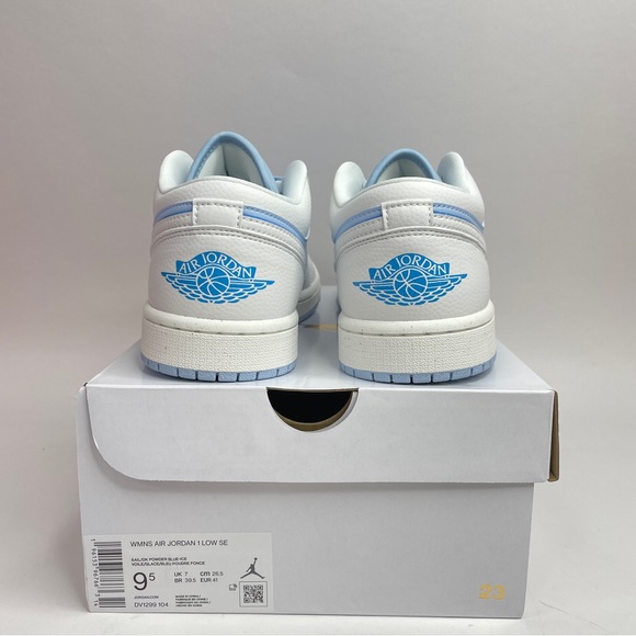 Nike Air Jordan 1 Retro Low WMNS “Powder Blue/Ice Blue” 2023 - Picture 4 of 4